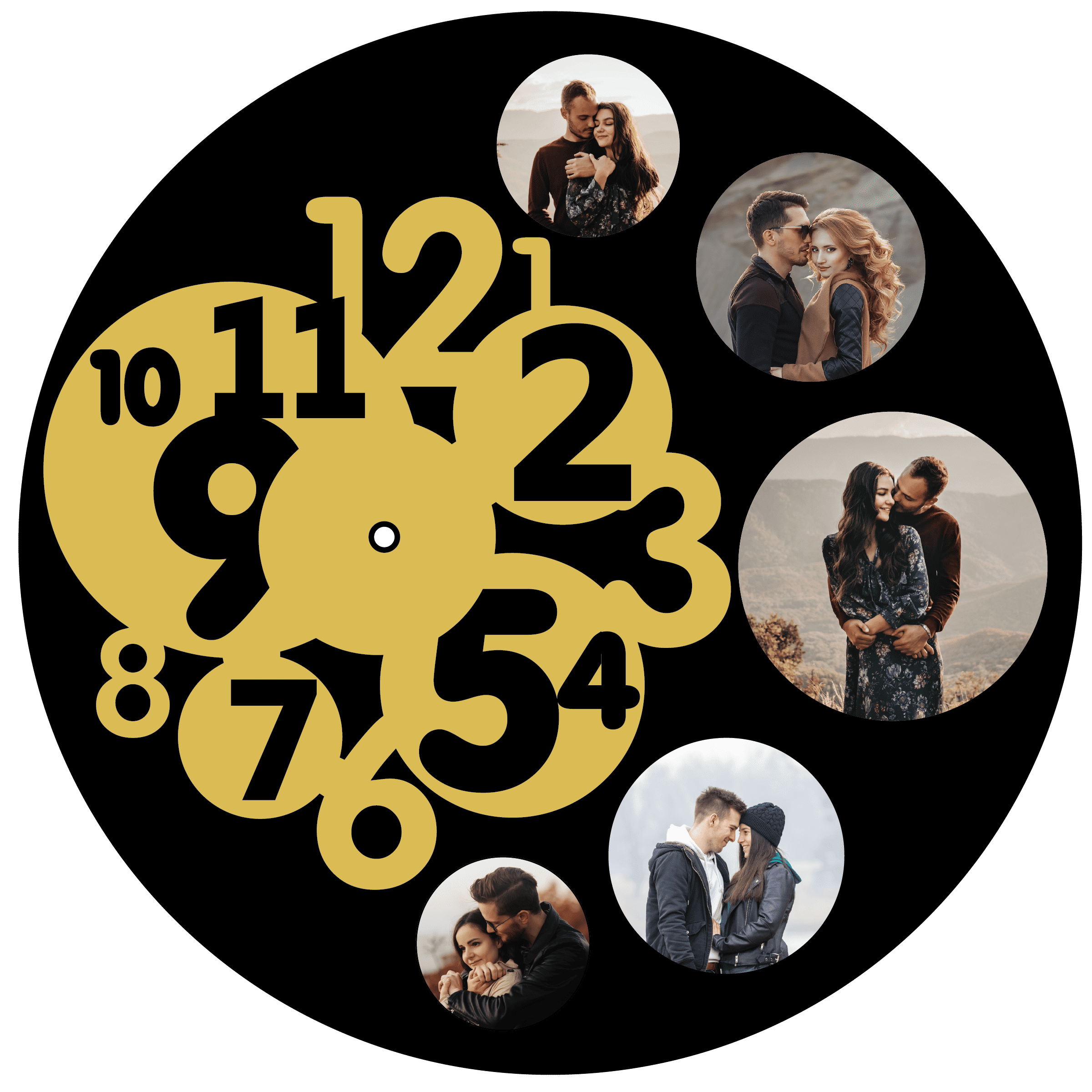 Home Decor Mdf Clock